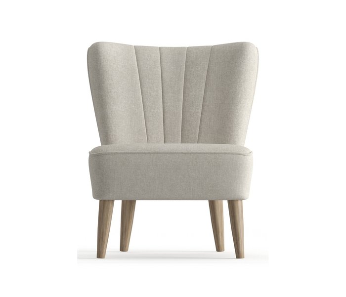 Кресло Пальмира светло-бежевого цвета - купить Интерьерные кресла по цене 16490.0