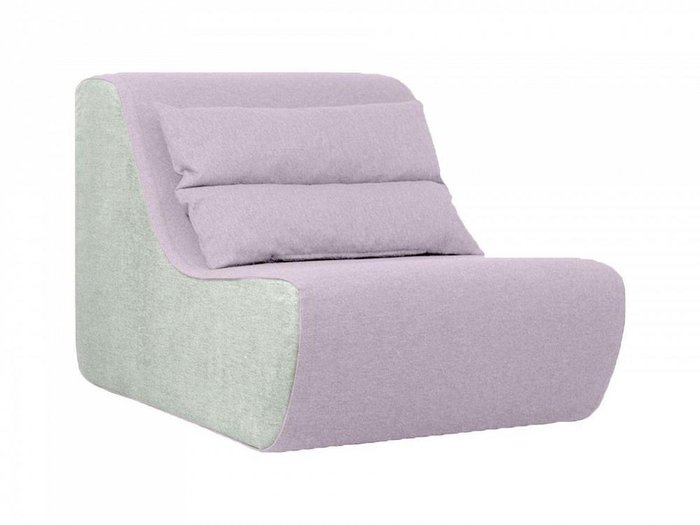 Кресло Neya серо-лилового цвета