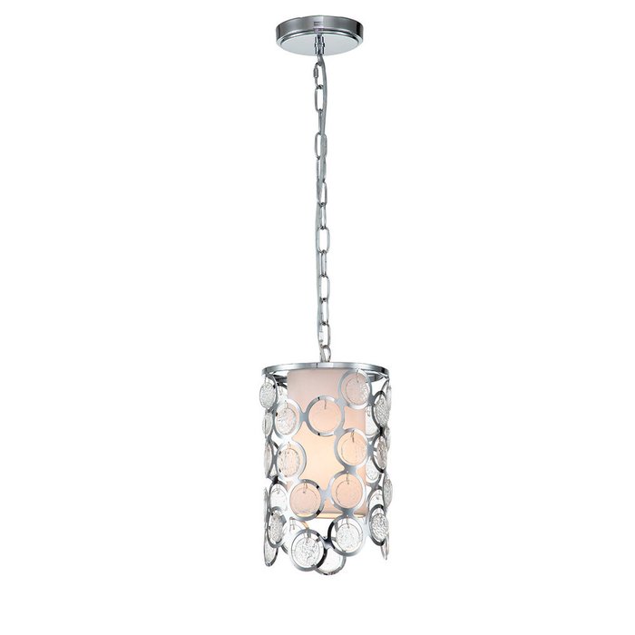 Подвесной светильник Monile бело-серого цвета - купить Подвесные светильники по цене 6900.0