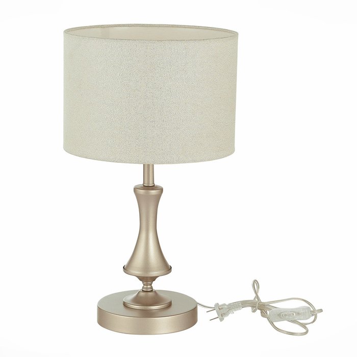 Настольная лампа Elida бежевого цвета - купить Настольные лампы по цене 5730.0