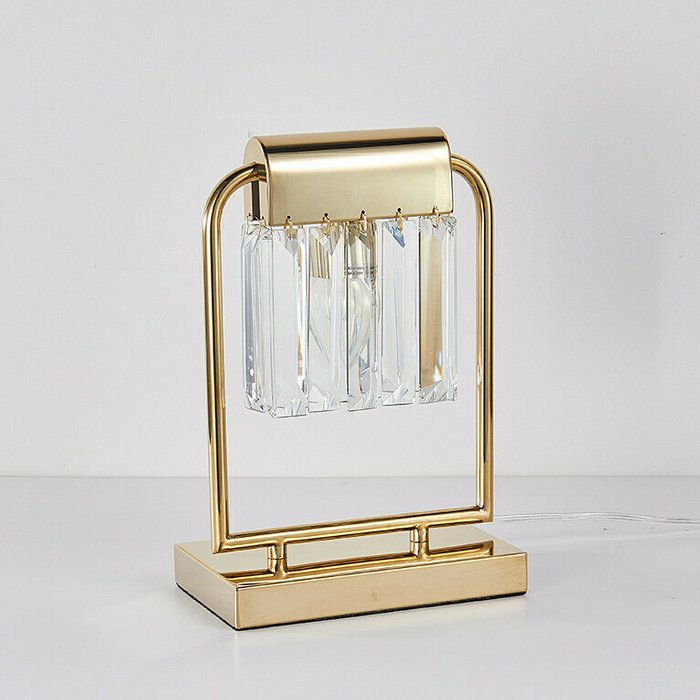 Настольная лампа с прозрачным плафоном - купить Настольные лампы по цене 5919.0