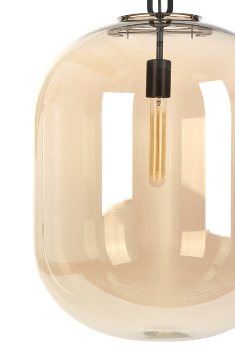 Подвесной светильник Zane коричневого цвета - купить Подвесные светильники по цене 31700.0