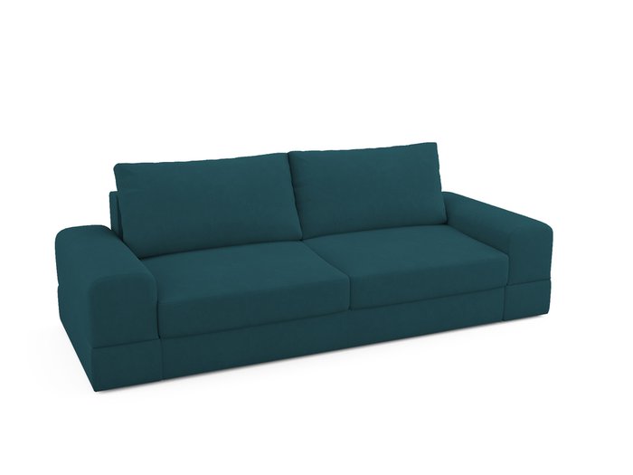 Диван-кровать Elke сине-зеленого цвета - купить Прямые диваны по цене 66800.0