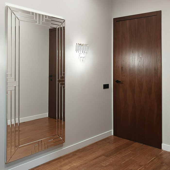 Настенное зеркало Lunaria 80x180 с фацетом - купить Настенные зеркала по цене 67230.0
