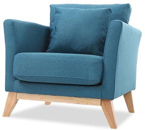 Кресло Дублин blue голубого цвета  - лучшие Интерьерные кресла в INMYROOM