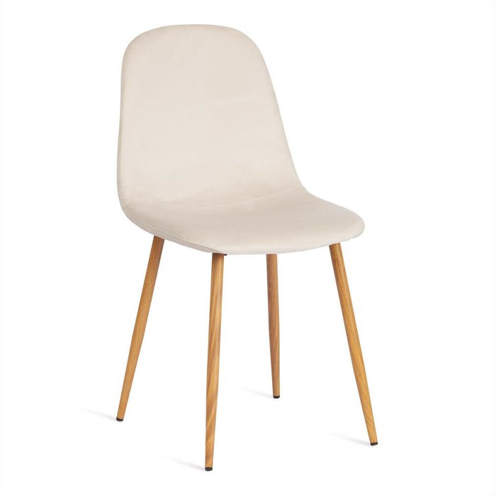 Набор из четырех стульев Breeze светло-бежевого цвета - купить Обеденные стулья по цене 11880.0