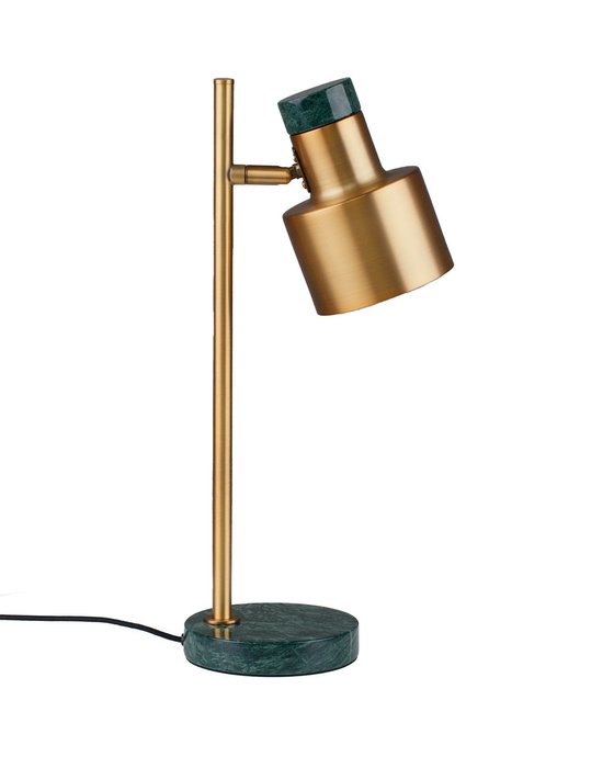 Лампа настольная Goldy V11309-1T золотисто-зеленого цвета Лампа настольная Goldy V11309-1T золотисто-зеленого цвета
