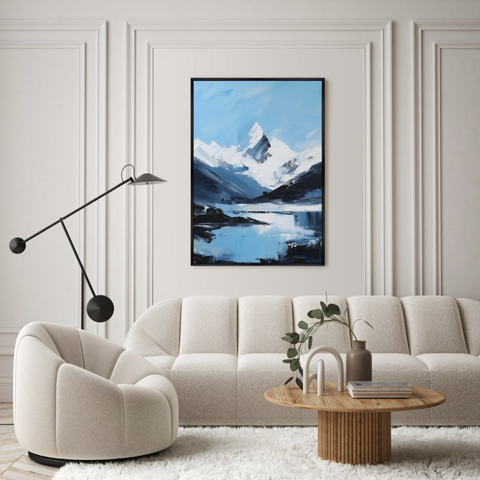 Репродукция картины Landscape collection, The peaks, No 1, 2024г. - лучшие Картины в INMYROOM
