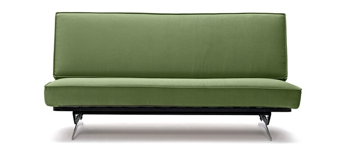  Диван-кровать Арни Galaxy зеленого цвета - купить Прямые диваны по цене 27990.0
