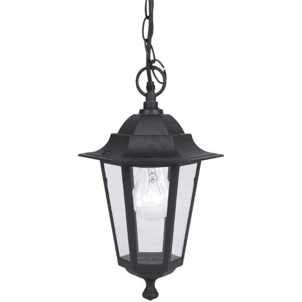 Уличный подвесной светильник Laterna черного цвета - купить Подвесные уличные светильники по цене 3290.0