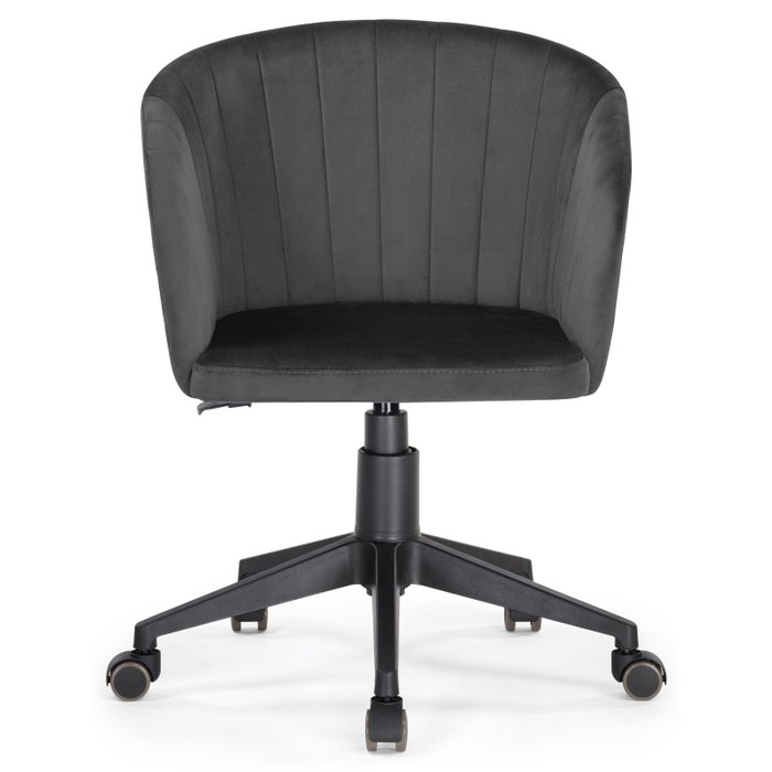 Стул офисный Тибо графитового цвета - купить Офисные кресла по цене 10690.0