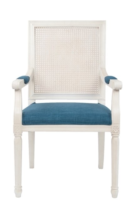 Стул Wilton White с мягкой обивкой - купить Обеденные стулья по цене 42200.0