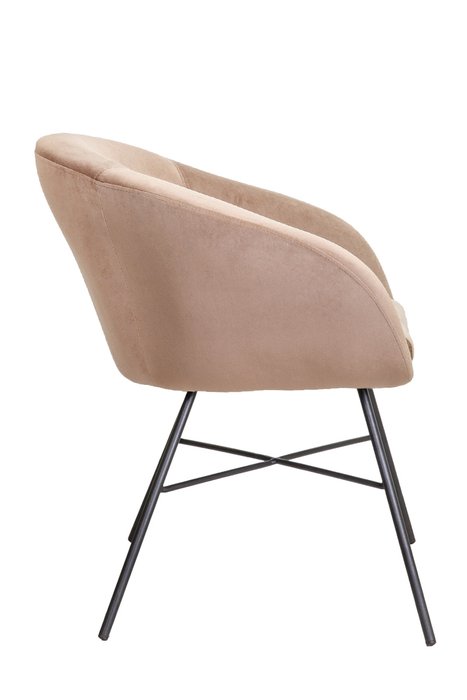 Стул AMUR светло-коричневого цвета - лучшие Обеденные стулья в INMYROOM