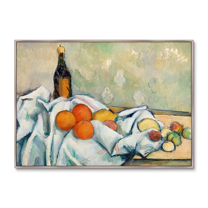 Репродукция картины Bottle and Fruits, 1890г. - купить Картины по цене 21999.0