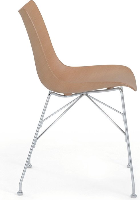 Стул P/Wood цвета светлое дерево - лучшие Обеденные стулья в INMYROOM