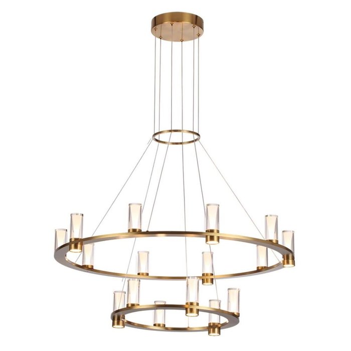 Подвесная люстра Defance 7144/110L (акрил, цвет прозрачный) - лучшие Подвесные люстры в INMYROOM Подвесная люстра Defance 7144/110L (акрил, цвет прозрачный) - лучшие Подвесные люстры в INMYROOM