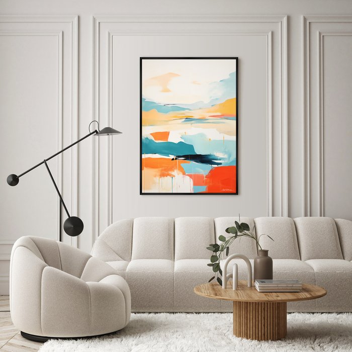 Репродукция картины Landscape Collection, Foothills, No 2, 2024г. - лучшие Картины в INMYROOM