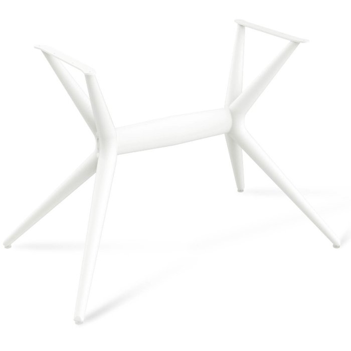 Обеденная группа из стола и четырех стульев белого цвета - лучшие Обеденные группы в INMYROOM