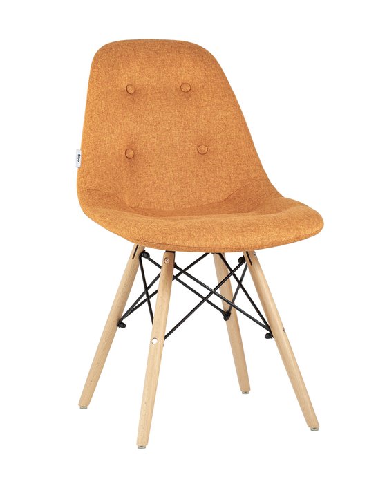 Стул Soft оранжевого цвета - купить Обеденные стулья по цене 4990.0