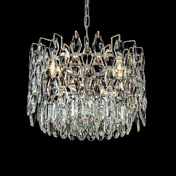 Хрустальная люстра ML.6938.400 GD (хрусталь, цвет прозрачный) Хрустальная люстра ML.6938.400 GD (хрусталь, цвет прозрачный)