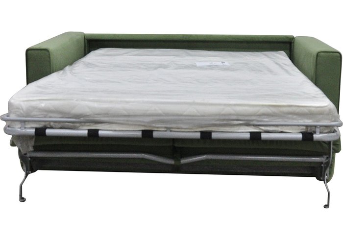 Диван-кровать Глен L зеленого цвета - лучшие Прямые диваны в INMYROOM