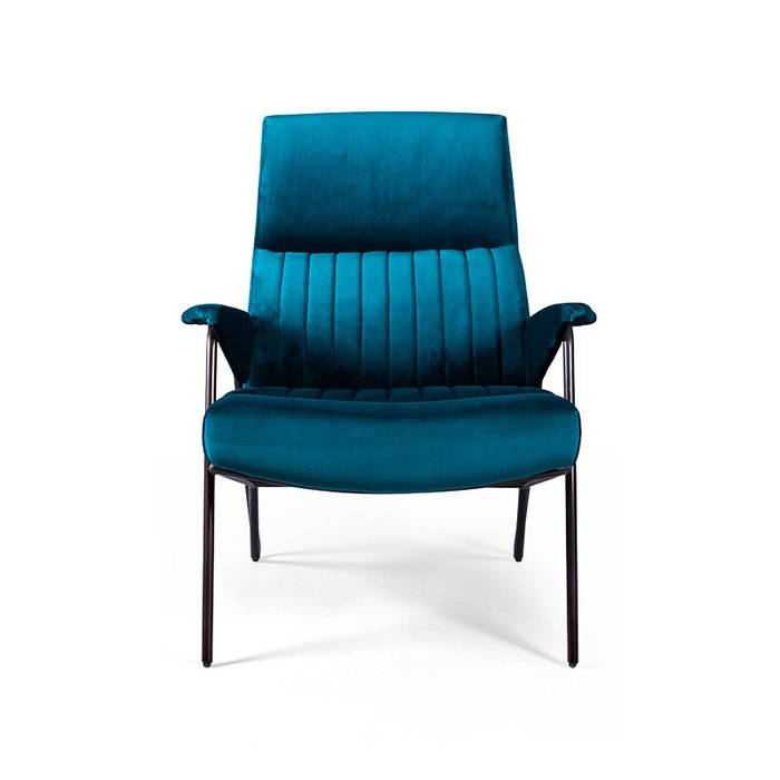 Кресло Chorio синего цвета - купить Интерьерные кресла по цене 44200.0