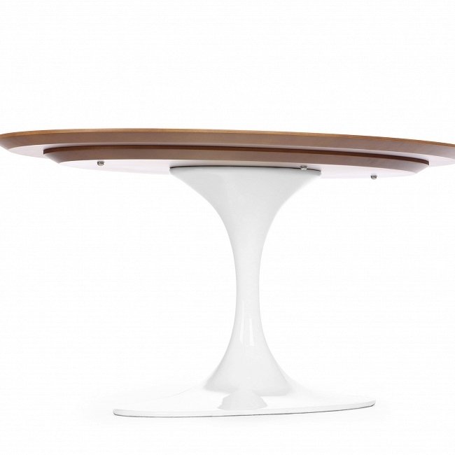 Кофейный стол "Tulip"  с деревянной столешницей  - купить Кофейные столики по цене 38831.0
