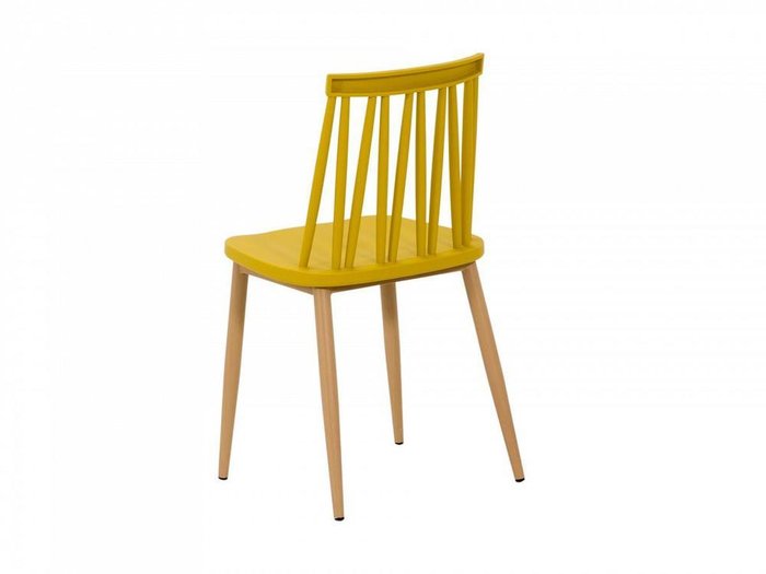 Стул Zig Zag желтого цвета - лучшие Обеденные стулья в INMYROOM