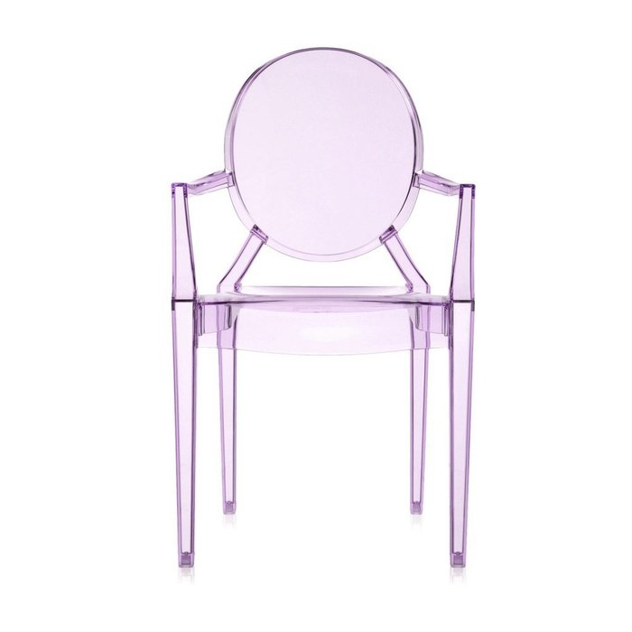 Стул детский Lou Lou Ghost фиолетового цвета - купить Детские стулья по цене 11102.0