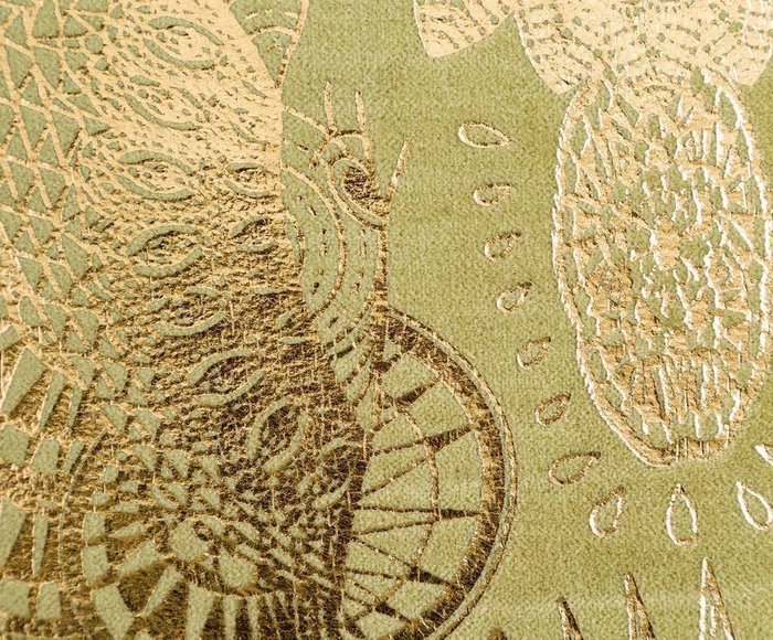 Декоративная подушка с золотым рисунком - лучшие Декоративные подушки в INMYROOM