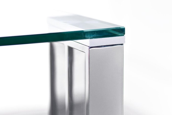 Стол обеденный со стеклянной столешницей - купить Обеденные столы по цене 50600.0