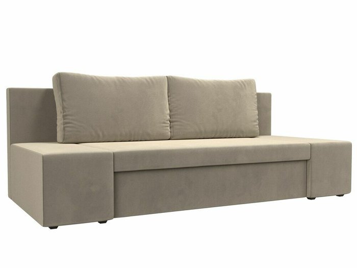 Прямой диван-кровать Сан Марко бежевого цвета