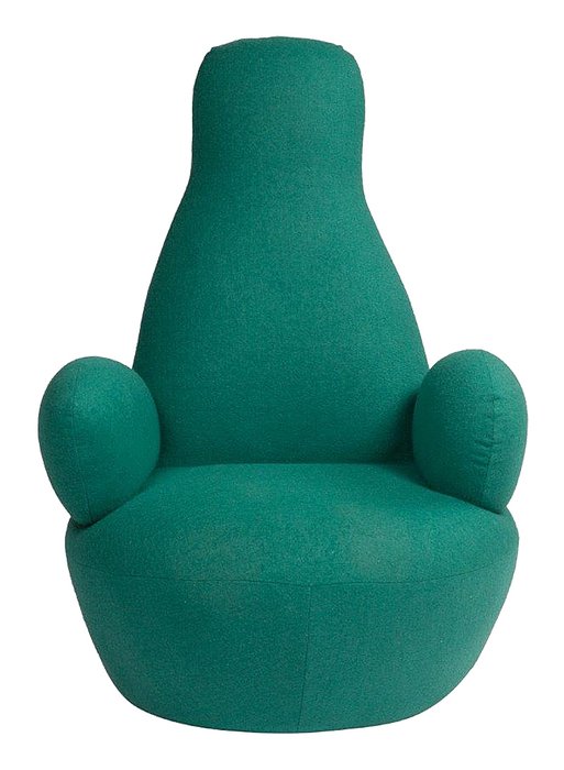 Кресло Bottle Chair зеленого цвета