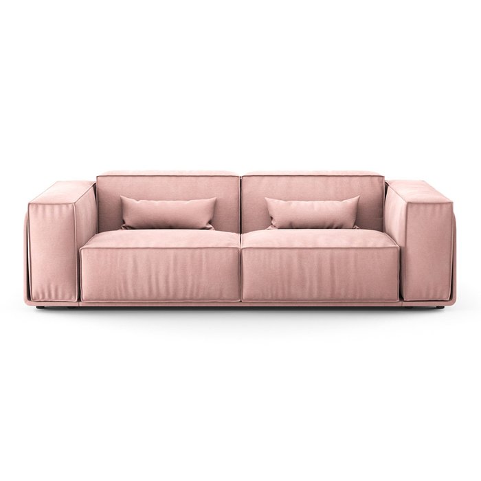 Диван-кровать Vento Classic Long розового цвета - купить Прямые диваны по цене 129500.0