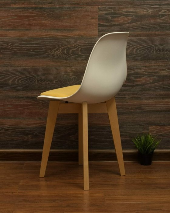 Стул Сашш бежево-коричневого цвета - лучшие Обеденные стулья в INMYROOM