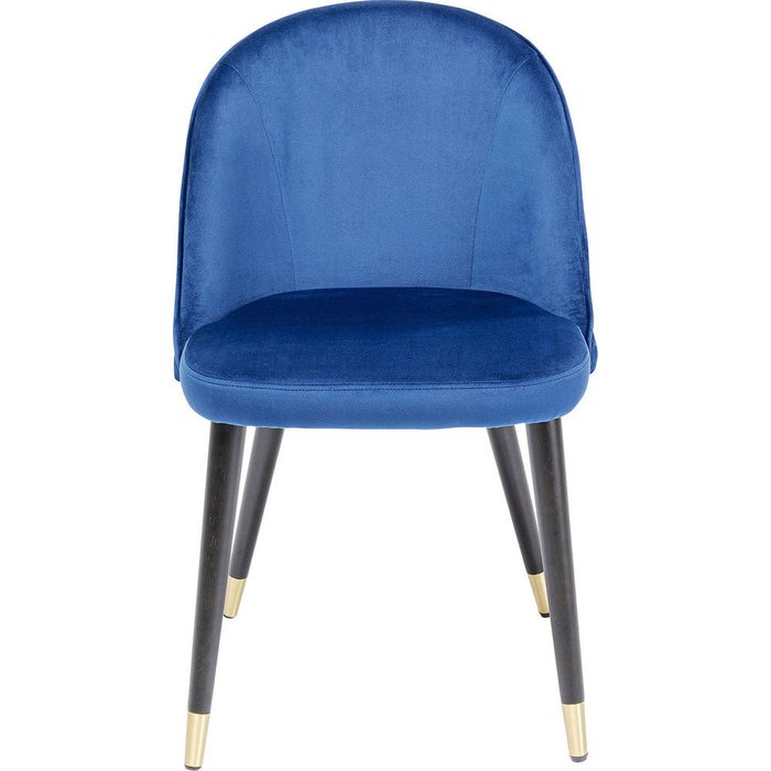 Стул мягкий Louisiana синего цвета - купить Обеденные стулья по цене 23317.0