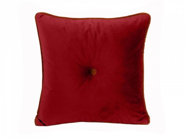 Подушка декоративная Pretty 45х45 красного цвета