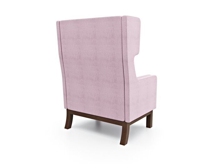 Кресло Айверс Хай розового цвета - купить Интерьерные кресла по цене 28878.0