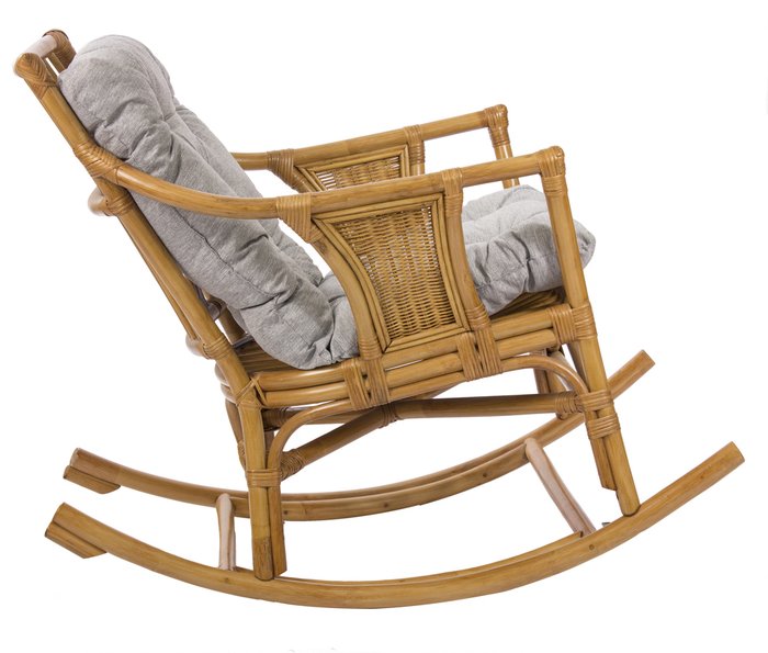 Кресло-качалка Canary с подушкой мед - лучшие Садовые кресла в INMYROOM