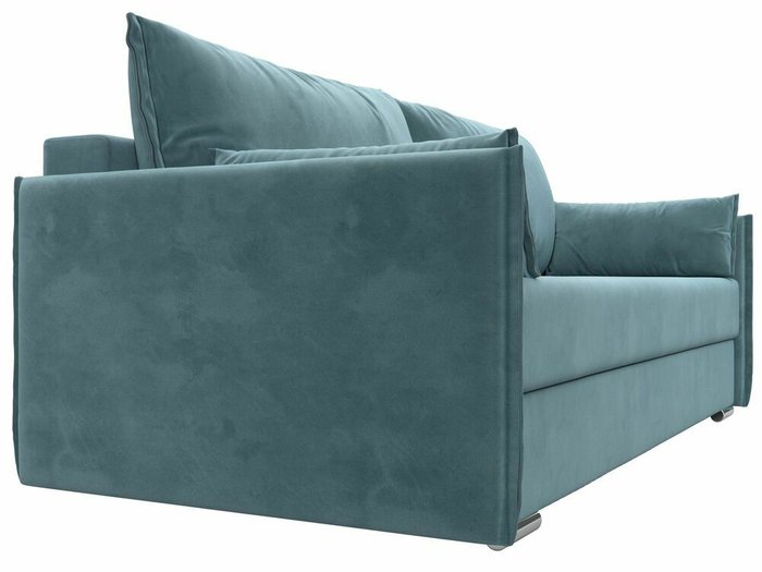 Прямой диван-кровать Сайгон бирюзового цвета - лучшие Прямые диваны в INMYROOM