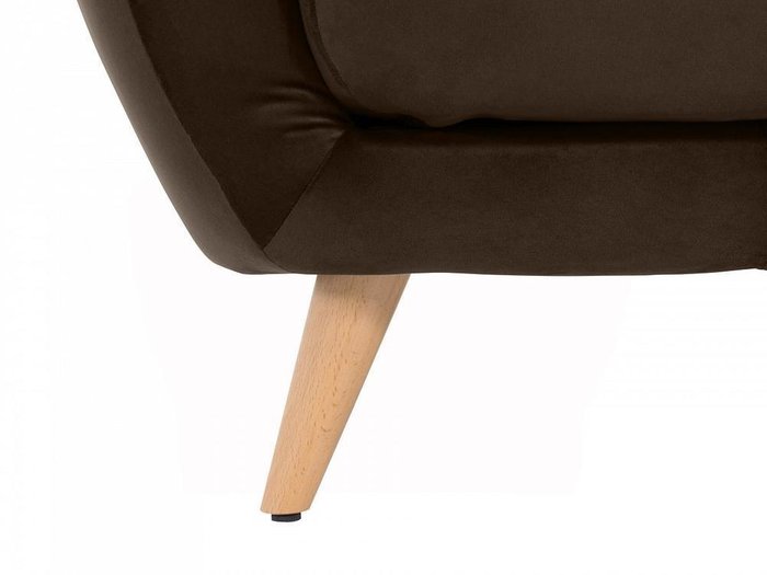Кресло Loa коричневого цвета - лучшие Интерьерные кресла в INMYROOM