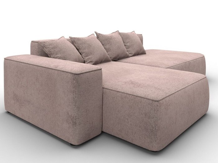 Угловой диван-кровать Лига-065 темно-бежевого цвета левый  - лучшие Угловые диваны в INMYROOM