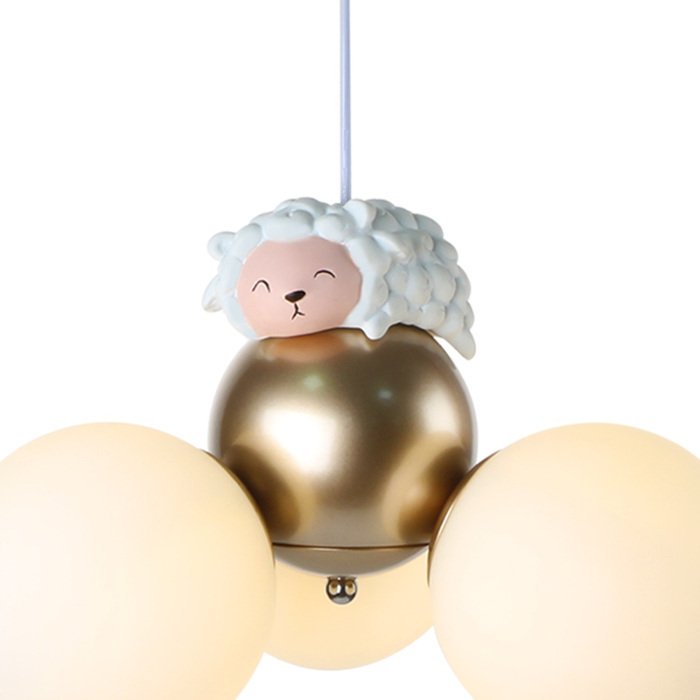 Подвесной светильник для детской шарики Escada Fluff 1101/3S - купить Потолочные светильники в детскую по цене 8210 Подвесной светильник для детской шарики Escada Fluff 1101/3S - купить Потолочные светильники в детскую по цене 8210