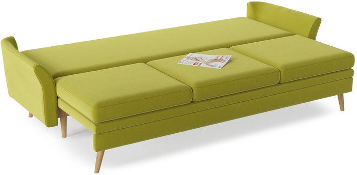 Диван-кровать Верона зеленого цвета - лучшие Прямые диваны в INMYROOM