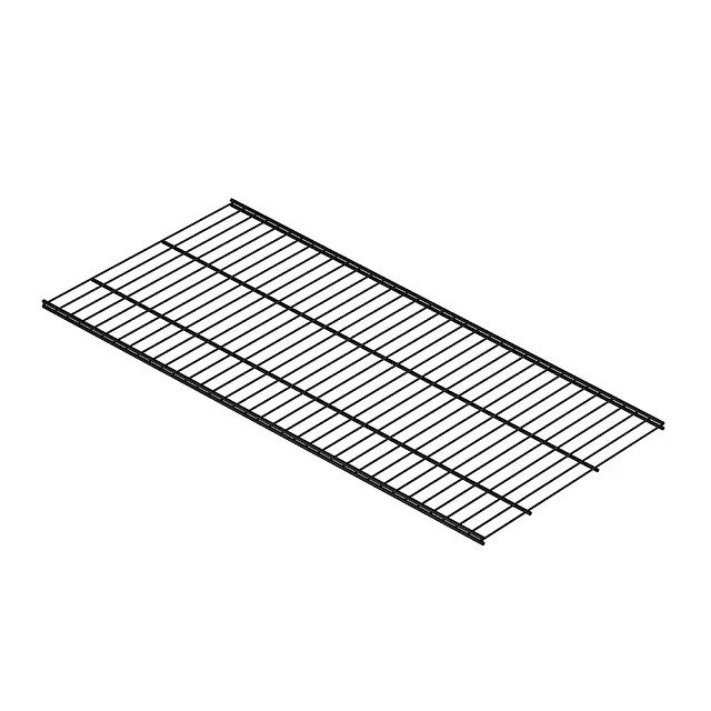 Проволочная полка 90x41 черного цвета Проволочная полка 90x41 черного цвета