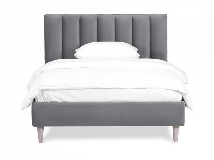 Кровать Prince Louis L 120х200 серого цвета  - лучшие Кровати для спальни в INMYROOM
