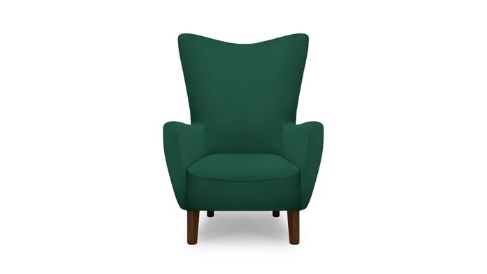 Кресло Лестер зеленого цвета - купить Интерьерные кресла по цене 23500.0