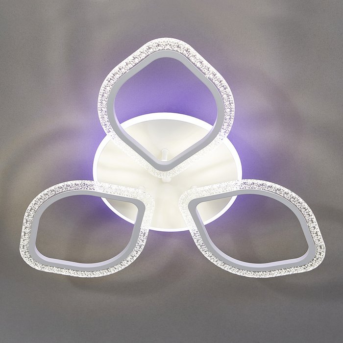 Потолочная люстра Bubble 10251/3LED BL (акрил, цвет белый) - лучшие Потолочные люстры в INMYROOM Потолочная люстра Bubble 10251/3LED BL (акрил, цвет белый) - лучшие Потолочные люстры в INMYROOM