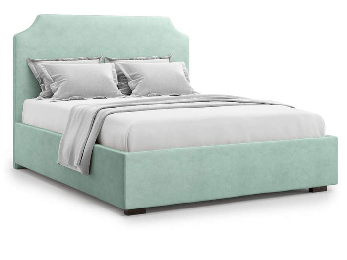 Кровать Izeo без подъемного механизма 180х200 ментолового цвета - купить Кровати для спальни по цене 40000.0