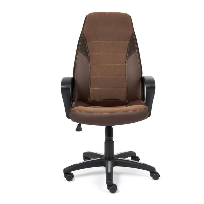Кресло офисное Inter коричневого цвета - купить Офисные кресла по цене 14513.0